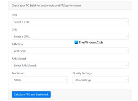 check my pc for bottlenecks